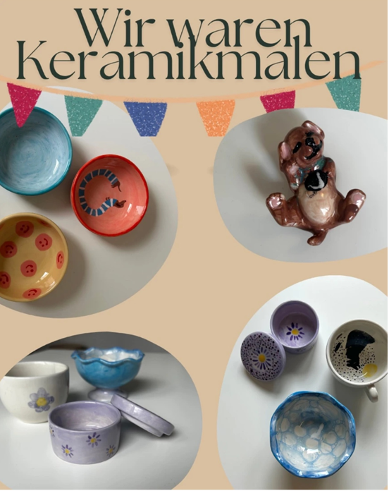 Keramik bemalen